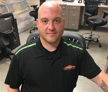 Drew Harvey is a Warehouse Manager at SERVPRO of Chesterfield