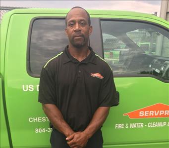 Caesar Sutton is a Crew Chief at SERVPRO of Chesterfield